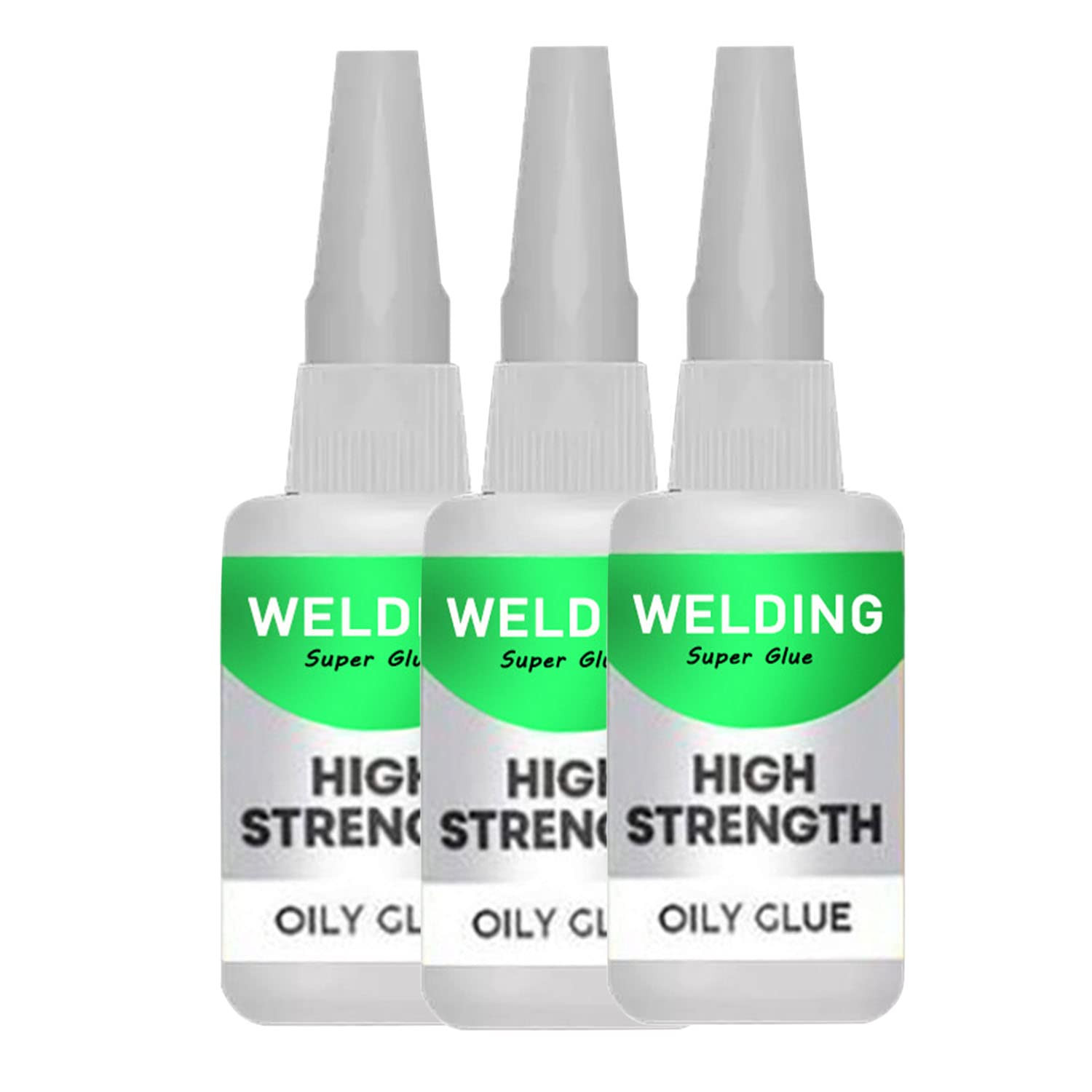 Fridja 50ml Welding High-Strength Oily Glue - Uniglue Universal Super Glue,Pack of 2, Clear
